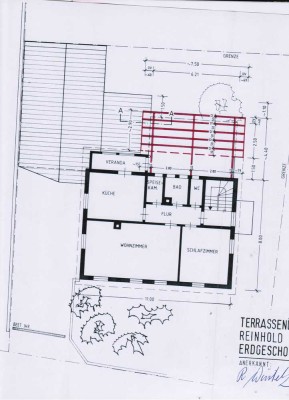 Frisch sanierte 3,5-Zimmer-Wohnung mit gehobener Innenausstattung mit großer Terrasse in Weinstadt