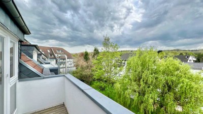 Charmante Wohnung mit Balkon und Blick ins Grüne in Bonn