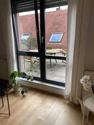 2-Zimmer-Wohnung mit Dachterrasse & Stellplatz