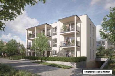 2 Zi-Whg. – KfW 40 QNG zertifiziert, Darlehen 1,72 % Zins ab 220.000 €, 10 Jahre fest, freibleibend