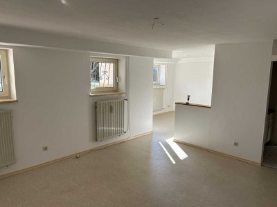 Großes 1-Zimmer-Appartment mit Küche im Souterrain in sehr schöner Lage in Tegernheim