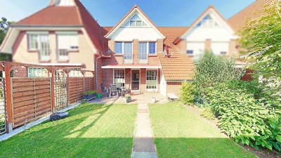 Attraktives Reihenmittelhaus in begehrter Lage von Lilienthal mit ausgebautem Dachgeschoss