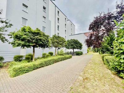 Schöne 2 Zimmerwohnung mit Balkon und Tiefgarage in ruhiger Wohnanlage von Darmstadt - Bahnhofsnähe