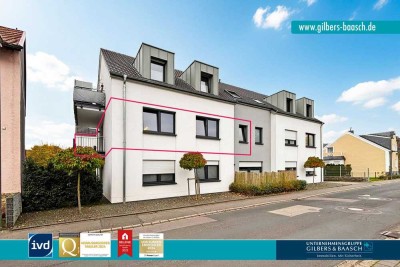 Irrel: Bezugsfreie, ca. 100 m² Wohnung mit Balkon & 2 Stellplätzen + Aufzug nur 5 km von Echternach!