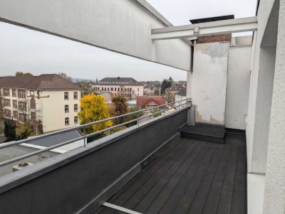 Penthousewohnung mit Blick über Gießen im Zentrum der Stadt