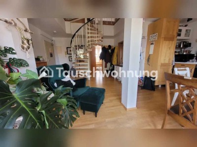Tauschwohnung: Wunderschöne Maisonette Wohnung mit Balkon