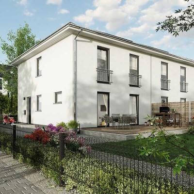 Wohnen in Bernau/Ladeburg - Doppelhaushälfte 118m2 + Grundstück provisionsfrei v. Town & CountryHaus