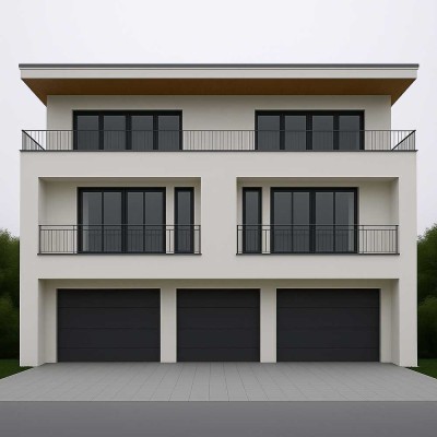 Hochwertige 2-Zimmer-Penthouse-WHG mit großer Dachterrasse - Neubau-Erstbezug