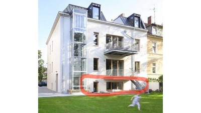 Hochwertige 2-Zi-Single-Whg mit Küche - Souterrain Villa in Lichterfeld-West
