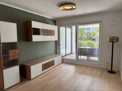 Wunderschöne 3-Zimmer Wohnung mit Garten, Terrasse und Loggia in Neupasing