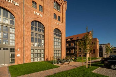 Großzügige 2-Raum-Wohnung mit Terrasse, Gartenanteil und Saaleblick!