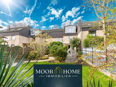 Zentrales Reihenmittelhaus mit pflegeleichtem Garten und überdachter Terrasse in Lingen