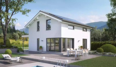 EINFAMILIENHAUS IN SCHLICHTEM DESIGN VOLL FÖRDERFÄHIG INKLUSIVE PV ANLAGE