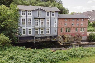 Kernsanierte Obergeschosswohnung in der historischen Gremsmühle an der Schwentine