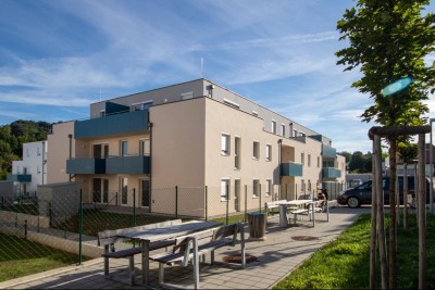 Schöne Wohnung mit westseitigen Balkon