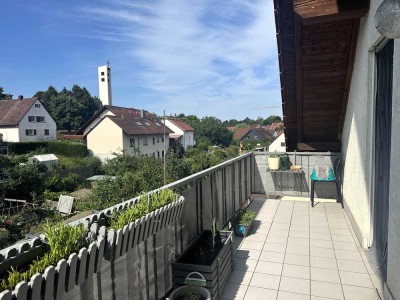 Helle 1,5-Zimmer-Wohnung mit tollem Balkon und EBK in Kirchardt