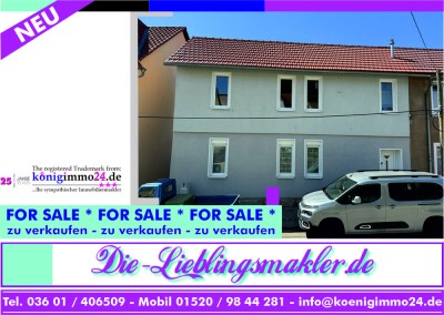 BEI KAUF BIS ZUM 30.09.25 NUR 55.000 € !!! - Saniertes Einfamilienhaus mit 3 Zimmer