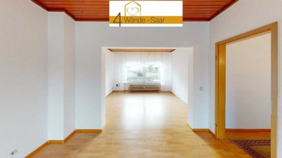 Lichtdurchflutete und geräumige 3 Zimmer-Wohnung sofort frei