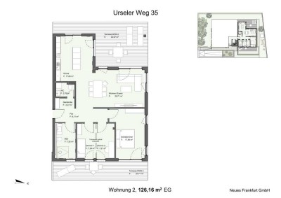 NIEDER ESCHBACHER TERRASSEN – großzügig wohnen, weit blicken, grün leben. - Wohnung 2