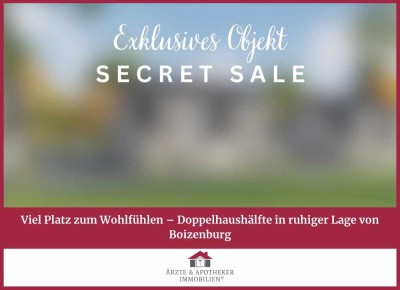 Viel Platz zum Wohlfühlen – Doppelhaushälfte in ruhiger Lage von Boizenburg