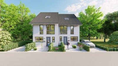 Rumeln-Schlüsselfertiger Neubau als Doppelhaushälfte (120m2) mit Süd-West-Grundstück in ruhiger Lage