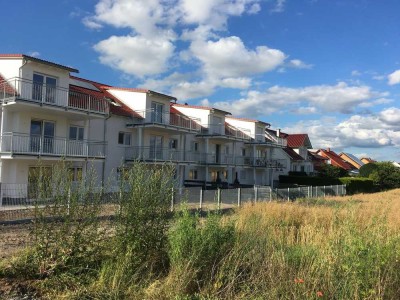 Moderne 3-Zimmer Erdgeschosswohnung mit großem Garten in Feldrandlage