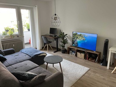 Nachmieter/in für eine teilmöblierte 59m² Wohnung mit Balkon in Golzheim/Pempelfort gesucht