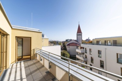 3-Zimmer-Erstbezug in Toplage! Offene Wohnküche | Traumhafte Terrasse mit Fernblick | Hochwertige Ausgestaltung