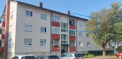 Geschmackvolle 3-Zimmer-Wohnung mit gehobener Innenausstattung mit Balkon und Einbauküche in Ulm