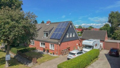 Familienfreundlich & nachhaltig: Doppelhaushälfte in Top-Lage mit PV-Anlage