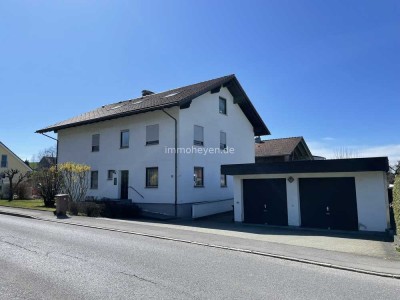 Solides Dreifamilienhaus mit einer freien 4-Zimmer-EG-Wohnung im bayrischen Vorort von Wangen