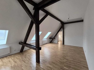 ** Helle, komplett sanierte 4-Zimmer Maisonette-Wohnung in Dolgenbrodt**