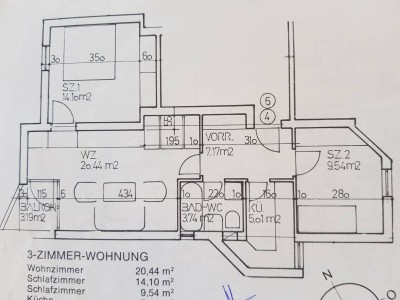 Nette 3-Zimmer Wohnung mit Balkon in Schwaz