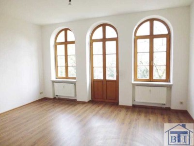 Große Wohnung im Zentrum mit Balkon -viel Grün-