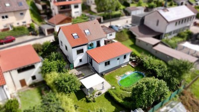Söhnstetten- Traumhafte Immobilie mit schönem Garten, separate Einliegerwohnung mit viel Platz