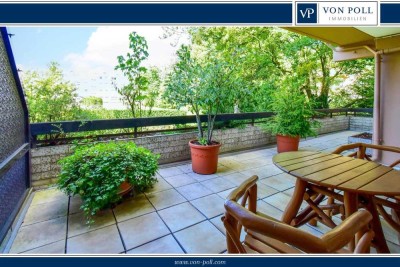 Toplage in Duisburg - Großenbaum: 4-Zi.-Whg. mit Terrasse, 2 Bädern & TG-Stellplatz (optional)