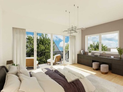 Weissensee: ERSTBEZUG im LUXUS Neubau: 3-Zi auf 60 m² + Balkon ab 2026 BEZUGSBEREIT