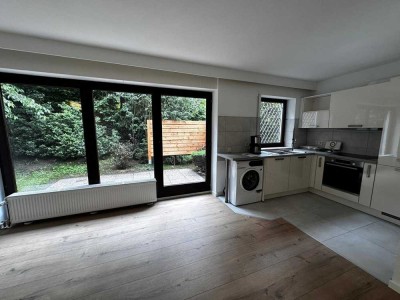 Sanierte 1-Zimmer-Wohnung mit Einbauküche und Terrasse
