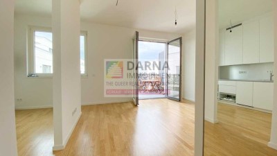 Helle 1-Zimmer-Neubauwohnung mit Balkon – Erstbezug im 5. OG. in 10781 Berlin‑Schöneberg.