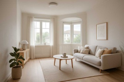 Selbst gestalten oder investieren  – Altbauwohnung mit Charakter