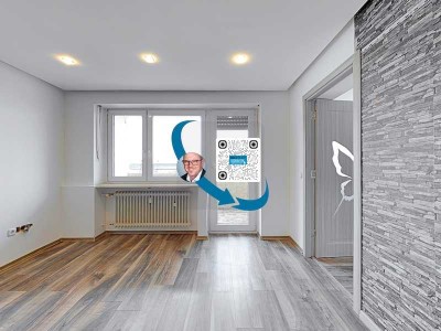 Mehr Platz als vergleichbare 3-Zimmer-Wohnungen - modernisiert und sofort beziehbar