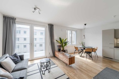 Neubau: Großzügige 3-Zimmer-Wohnung mit Einbauküche in der Seestadt