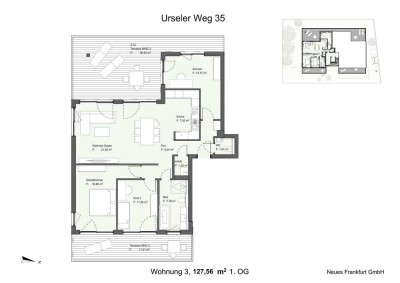 NIEDER ESCHBACHER TERRASSEN – großzügig wohnen, weit blicken, grün leben. - Wohnung 3