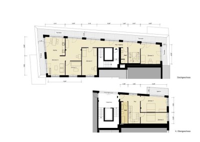 Exklusive 6 Zimmer Penthouse-Maisonettewohnung - 0172-326 11 93