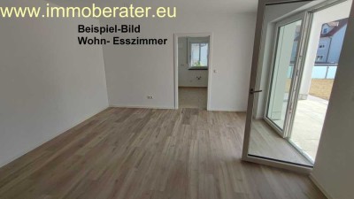 Gelegenheit---Neubau-projektiert: - Große 4-ZI-EG-Whg.  / WFL 118 m²  / Terrasse mit eig. Gartenant.