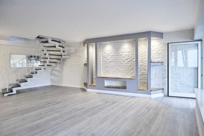 Modernes Stadthaus mit Einliegerwohnung und Garten