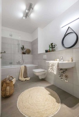 Moderne 2-Zimmer-Wohnung mit Einbauküche und Balkon!