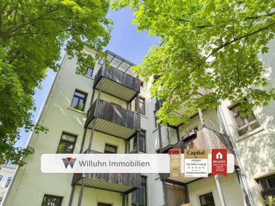 Bezugsfrei in Gohlis-Mitte! Balkon | Gäste-WC | Gemeinschaftsgarten