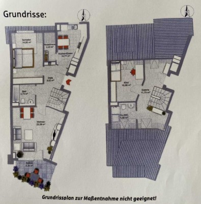 Stilvolle 3-Raum-Maisonette-Wohnung mit gehobener Innenausstattung mit Balkon und EBK in Nürnberg