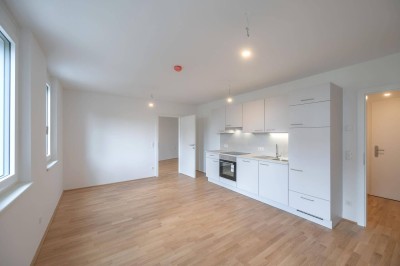 Sofort verfügbar. Erstbezug: Sonnige Zwei-Zimmer-Wohnung – zu mieten in 1170 Wien
